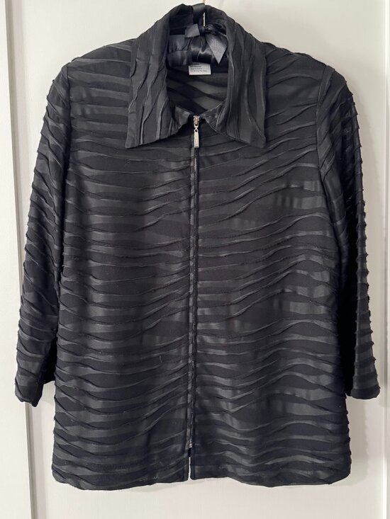 Misook Jackets & Blazers - Misook Textured Knit Jacket,Elegant Designer Piece, Size XS, Excellent Condition
